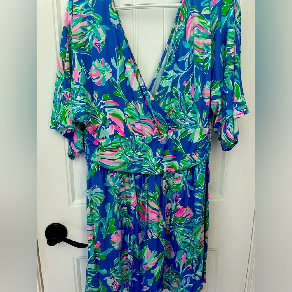 Lilly Pulitzer Parigi Romper, XL